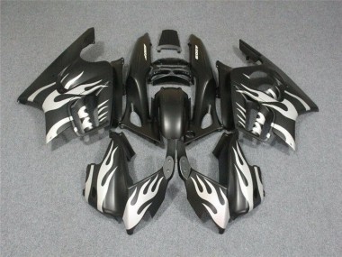 Negro Blanco Llama Carenado Moto Honda CBR 600 F3 1995-1998