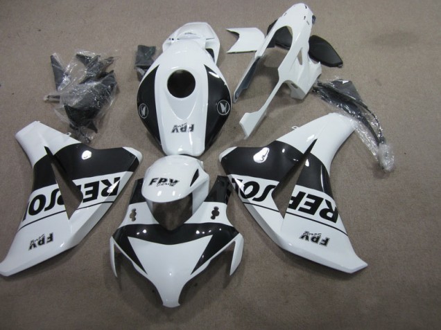 Negro Blanco Repsol Carenado Moto Honda CBR 1000 RR 2008-2011