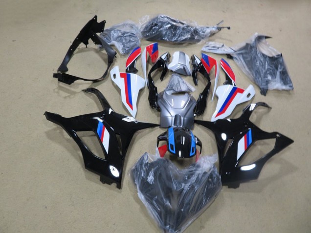 Negro Blanco Rojo Azul Kits ABS Carenado Motocicleta BMW S1000RR 2019-2021 Negro Blanco Rojo Azul Kits ABS Carenado Motocicleta BMW S1000RR 2019-2021