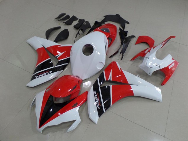 Negro Blanco & Rojo Carenado Moto Honda CBR 1000 RR 2008-2011
