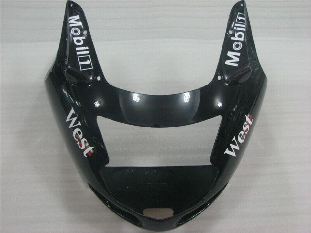 Negro Blanco West Carenado Moto Honda CBR 1100 XX 1996-2007