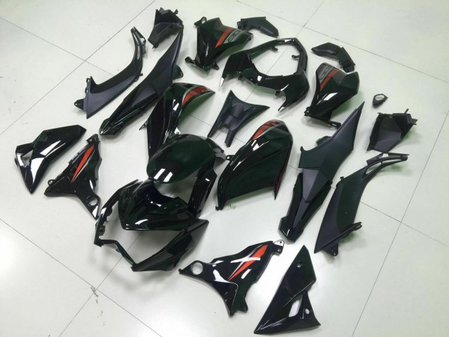 Negro Carenado Moto Kawasaki Z800 2013-2016 Negro Carenado Moto Kawasaki Z800 2013-2016