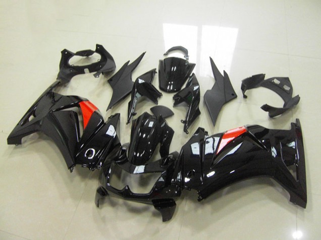 Negro Carenado Moto Kawasaki ZX 250R 2008-2012 Negro Carenado Moto Kawasaki ZX 250R 2008-2012