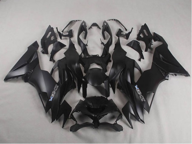 Negro Carenado Moto Kawasaki ZX6R 2019-2023 Negro Carenado Moto Kawasaki ZX6R 2019-2023