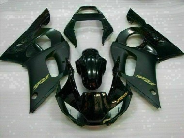 Negro Carenado Moto & Plástico Yamaha R6 1998-2002