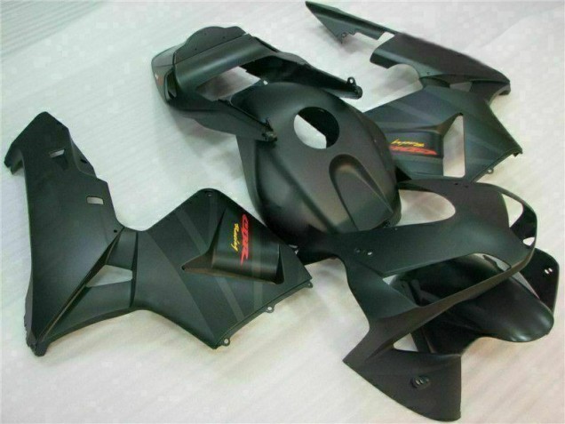 Negro Carenado & Plástico Moto Honda CBR 600 RR 2003-2004