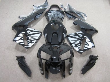 Negro Carenado & Plástico Moto Honda CBR 600 RR 2005-2006