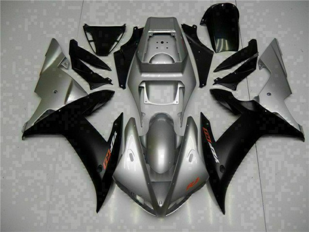Negro Carrocería Motocicletas Yamaha R1 2002-2003