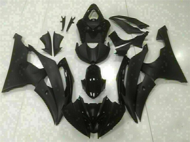 Negro Carrocería Motocicletas Yamaha R6 2008-2016