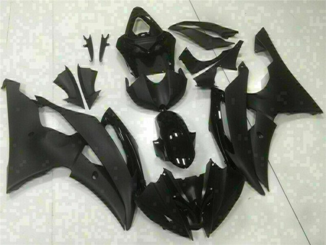 Negro Carrocería Motocicletas Yamaha R6 2008-2016