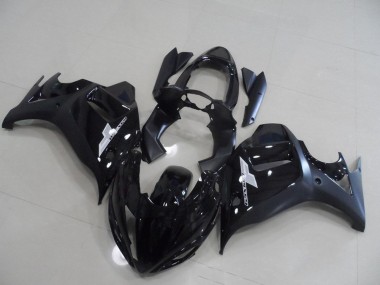 Negro Estilo OEM Carenado Moto Suzuki GSXF 650 2008-2013