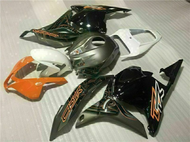 Negro Kit Carenado ABS Completo Honda CBR 600 RR 2009-2012
