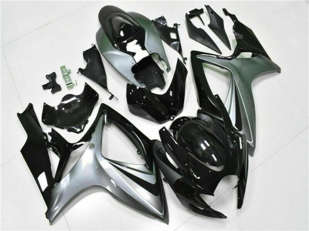Negro Kit Carenado ABS Completo Suzuki GSXR 600 / 750 K6 2006-2007 Negro Kit Carenado ABS Completo Suzuki GSXR 600 / 750 K6 2006-2007