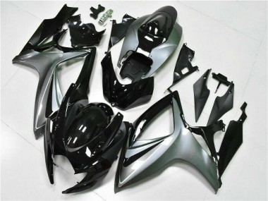 Negro Kit Carenado ABS Completo Suzuki GSXR 600 / 750 K6 2006-2007