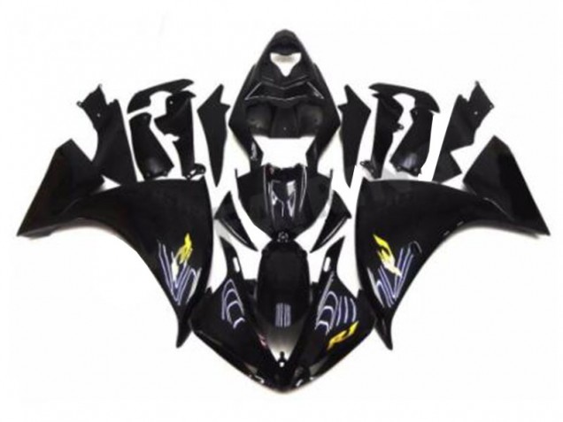 Negro Kit Carenado ABS Completo Yamaha R1 2009-2011