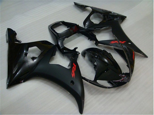 Negro Kit Carenado ABS Completo Yamaha R6 2003-2005