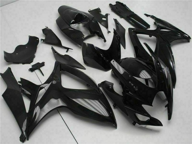 Negro Kit Carenado Inyección Suzuki GSXR 600 / 750 K6 2006-2007 Negro Kit Carenado Inyección Suzuki GSXR 600 / 750 K6 2006-2007