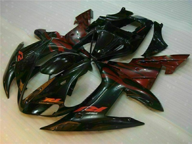 Negro Kit Carenado Moto Yamaha R1 2002-2003