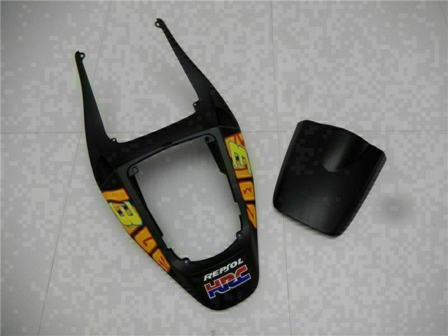 Negro Kit Completo Carenado Moto Honda CBR 600 RR 2005-2006 Negro Kit Completo Carenado Moto Honda CBR 600 RR 2005-2006