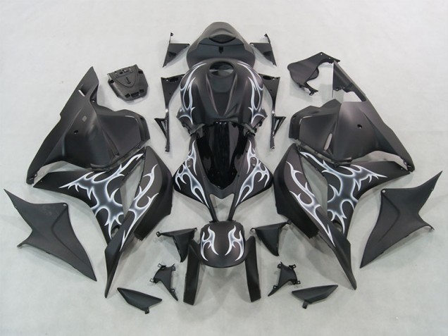 Negro Kit Completo Carenado Moto Honda CBR 600 RR 2007-2008