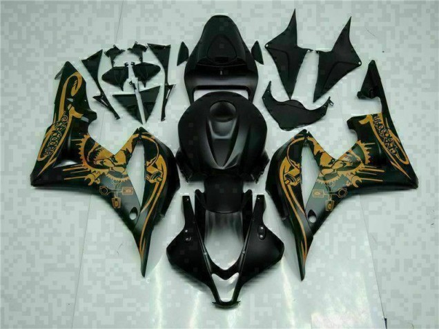 Negro Kits Carenado Moto Honda CBR 600 RR 2007-2008