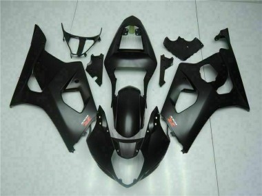 Negro Kits Completo Carenado Moto ABS Suzuki GSXR 1000 K3 2003-2004
