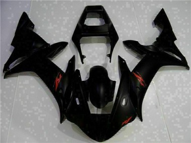 Negro Kits Completo Carenado Moto ABS Yamaha R1 2002-2003