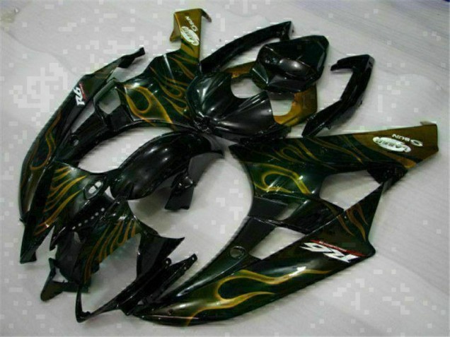 Negro Kits Completo Carenado Moto ABS Yamaha R6 2006-2007 Negro Kits Completo Carenado Moto ABS Yamaha R6 2006-2007