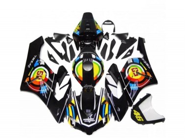 Negro Kits Completo Carenado Moto Honda CBR 1000 RR 2004-2005