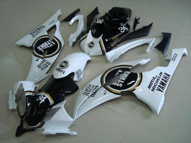 Negro Lucky Strike Carenado Moto Yamaha R6 2008-2016