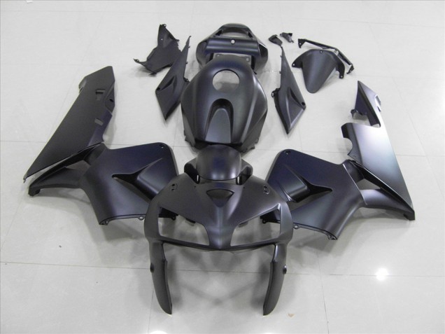 Negro Mate ABS Moto Plástica Honda CBR 600 RR 2005-2006 Negro Mate ABS Moto Plástica Honda CBR 600 RR 2005-2006