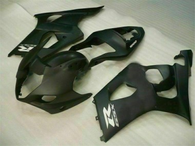 Negro Mate ABS Moto Plástico Suzuki GSXR 1000 K3 2003-2004