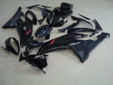 Negro Mate Brillante Negro Carenado Moto Yamaha R6 2008-2016