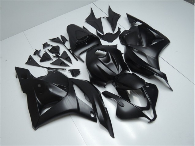 Negro Mate Carenado Moto Honda CBR 600 RR 2009-2012 Negro Mate Carenado Moto Honda CBR 600 RR 2009-2012
