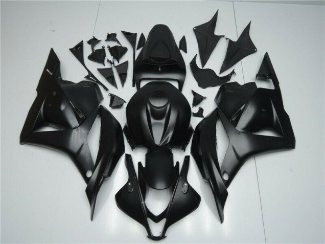 Negro Mate Carenado Moto Honda CBR 600 RR 2009-2012 Negro Mate Carenado Moto Honda CBR 600 RR 2009-2012
