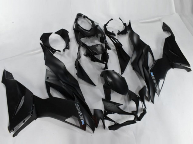 Negro Mate Carenado Moto Kawasaki ZX6R 2019-2023