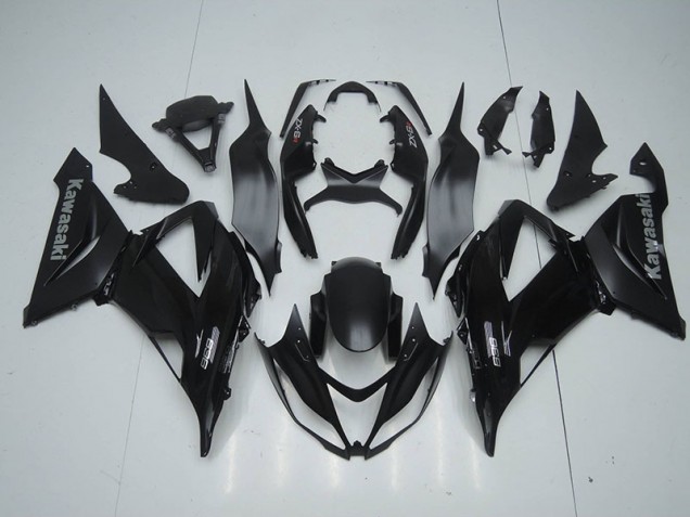 Negro Mate Carenado & Plástico Moto Kawasaki ZX6R 2013-2018 Negro Mate Carenado & Plástico Moto Kawasaki ZX6R 2013-2018