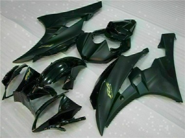 Negro Mate Carenado & Plástico Moto Yamaha R6 2006-2007
