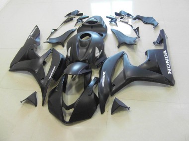 Negro Mate Carrera Versión Carenado Moto Honda CBR 600 RR 2007-2008