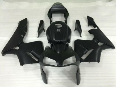 Negro Mate Carrocería Motocicletas Honda CBR 600 RR 2003-2004