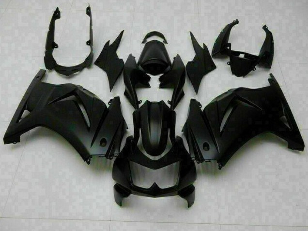 Negro Mate Carrocería Motocicletas Kawasaki EX250 2008-2012