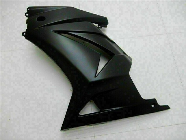 Negro Mate Carrocería Motocicletas Kawasaki EX250 2008-2012