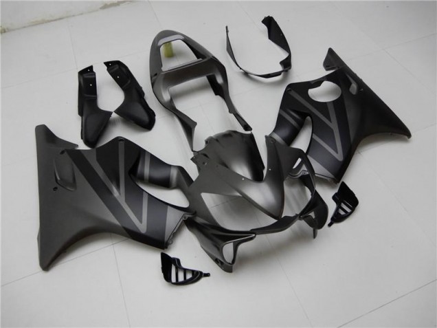 Negro Mate Gris Carenado Moto Honda CBR 600 F4i 2001-2003 Negro Mate Gris Carenado Moto Honda CBR 600 F4i 2001-2003
