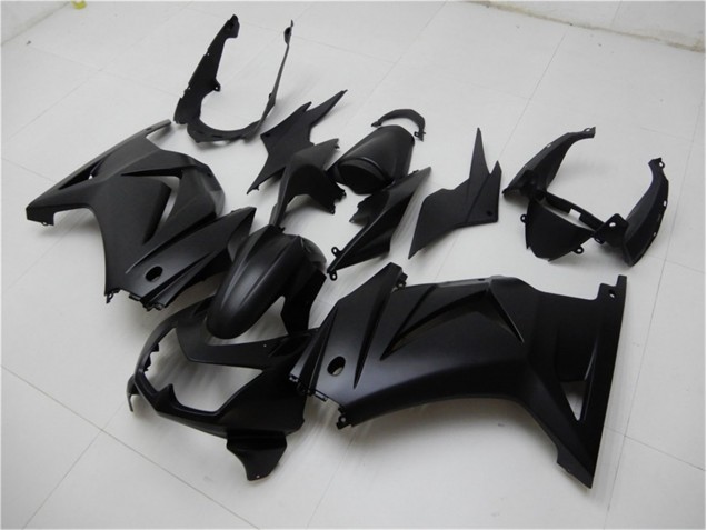 Negro Mate Kit Completo Carenado Moto Kawasaki EX250 2008-2012 Negro Mate Kit Completo Carenado Moto Kawasaki EX250 2008-2012