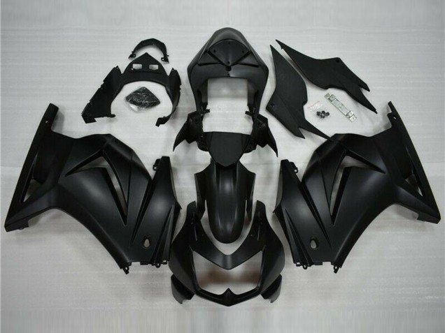 Negro Mate Kit Completo Carenado Moto Kawasaki EX250 2008-2012 Negro Mate Kit Completo Carenado Moto Kawasaki EX250 2008-2012