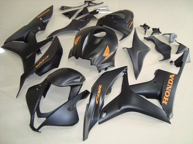 Negro Mate Kits Completo Carenado Moto Honda CBR 600 RR 2007-2008