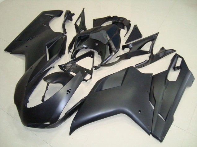 Negro Mate No Pegatinas Carenado Moto Ducati 848 1098 1198 2007-2014 Negro Mate No Pegatinas Carenado Moto Ducati 848 1098 1198 2007-2014