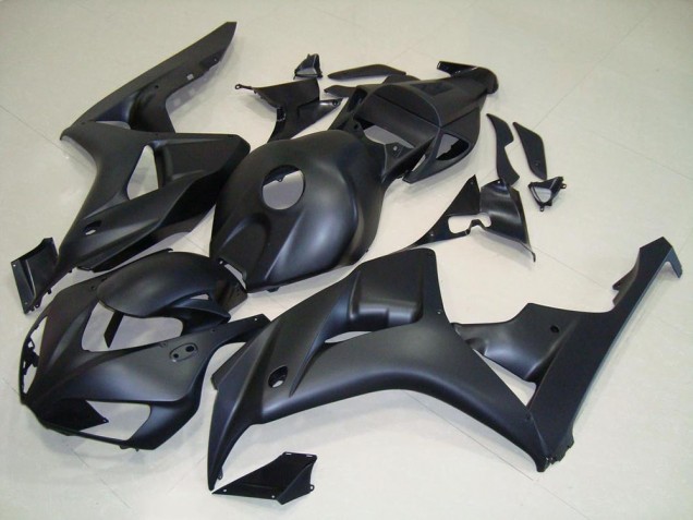 Negro Mate Plástica Moto Honda CBR 1000 RR 2006-2007