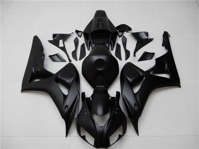 Negro Mate Plástico Moto Honda CBR 1000 RR 2006-2007