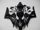 Negro Mate Plástico Moto Honda CBR 1000 RR 2006-2007